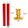 Miniatyrbilde 3 av 10: LED Lanterne Flammeløs Lyslampe BEIGE TYPE2 TYPE2 beige Type2-Type2
