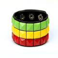 Miniatyrbilde 8 av 10: Skinnarmbånd justerbart armbånd 9 9 9