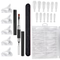 Pikkukuva 3 / 10: Quick Building Nail Forms tekokynsien kärjet 100 kpl 100 kpl 100Pcs