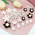 Miniatyrbillede 5 af 10: 24 STK Charms til Bogg Tasker Strandtaske Tilbehør Charms C C C