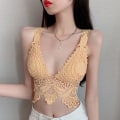 Pikkukuva 2 / 10: Sexy Lace Camisole Hollow Out Camisole MUSTA Black