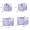 Miniatyrbilde 2 av 10: Marmortrykk gavepose Papirpose LILLA XL XL Purple XL-XL
