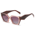 Miniatyrbilde 1 av 10: Cat Eye Solbriller Firkantede Solbriller RØD ROSA RØD ROSA Red Pink