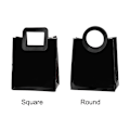 Miniatyrbilde 2 av 10: Gavepose Håndtak Emballasje Tote ROUND-S ROUND-S Round-S