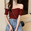 Pikkukuva 5 / 10: LyhythihaisetT-paidat Tube Top RED STRIPE RED STRIPE Red Stripe