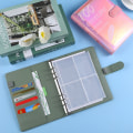 Miniatyrbilde 3 av 10: 100 Days Savings Challenge Saving Challenge Binder GRØNN Green