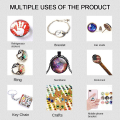Miniatyrbillede 7 af 10: 20 stk/10 par Eyes Crafts Eyes Puppet Crystal Eyes 16MM-FARVE 16mm-color random