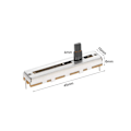 Miniatyrbilde 3 av 5: Fader Variable Resistors Slide Potensiometer 5PCS 5PCS 5pcs