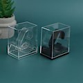 Miniatyrbillede 7 af 10: Ur Display Holder Transparent Armbåndsur Etui TRANSPARENT Transparent