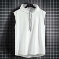 Pikkukuva 7 / 9: Miesten Gym Hihaton huppari Fitness -huppariliivit MUSTA XL black XL