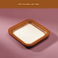 Miniatyrbillede 4 af 10: Smykkedisplaybakke Display Smykkedisplayplade HVID 10 X white 10 x 10 cm