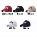 Pikkukuva 3 / 10: Kirjonta Baseball Lippalakit Puuvilla Aurinkohatut NAVY navy