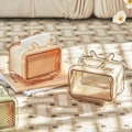 Miniatyrbillede 9 af 10: Transparent silkekasse papirholder FARVE 3 FARVE 3 Color 3