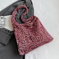 Pikkukuva 2 / 10: Virkattu Kangaskassi Olkalaukku MULTICOLOR Multicolor