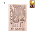 Miniatyrbild 1 av 10: LED-lampor Eid Mubarak F F F