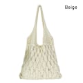 Pikkukuva 1 / 10: Neulotut käsilaukut Virkattu laukku BEIGE Beige
