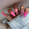 Miniatyrbillede 4 af 4: 24 stk Fake Nails Long Mandel