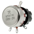 Miniatyrbild 1 av 6: Potentiometer med ratt 150K Ohm 1PC 1PC 1pc