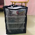 Miniatyrbillede 7 af 10: Gennemsigtig Mesh Bag Strandtaske KHAKI STYLE1 STYLE1 khaki style1-style1