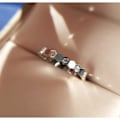 Miniatyrbild 9 av 10: Honeycomb Fashion Ring Eternity Ring C C C