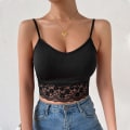 Miniatyrbillede 6 af 10: Dame tanktop SORT S Black S