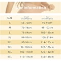 Pikkukuva 2 / 10: 2-in-1 Peach Butt Curvy Tummy Shaper Waist Trainer ja Butt Black L