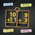 Pikkukuva 9 / 10: Matematiikan opetus Flash-kortit Math Learning Tool VÄHENNÄ VÄHENNETÄ Subtract