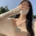 Pikkukuva 5 / 10: Mesh Sling Tank Top APRICOT Apricot