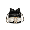 Miniatyrbillede 1 af 10: Småbørnspung Crossbody-taske SORT Black