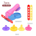 Pikkukuva 3 / 10: Mold muovailusaven tarvikkeet 7 KPL:N NUUDELIKONE 7pcs Noodle Machine