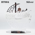 Miniatyrbillede 1 af 10: Eid Mubarak Decor Ramadan Ornament SØLV BT004 BT004 silver BT004-BT004