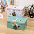 Miniatyrbillede 7 af 7: Blikboks Desktop-opbevaringsboks 1 1 1