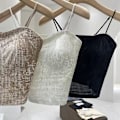 Pikkukuva 10 / 10: Velvet Hihaton liivi Camisole MUSTA Black
