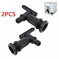 Miniatyrbillede 8 af 10: Til IBC Adapter Udskiftning Vand Butt Taphane 2 STK 2PCS