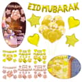 Miniatyrbillede 4 af 10: Bogstav Ballon EID MUBARAK Balloner TYPE B TYPE B