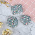Miniatyrbild 7 av 10: Mini Makeup Blommig Mirror Pocket Sminkspegel ELLIPSE-BLÅ Ellipse-Blue