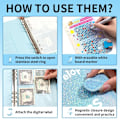 Miniatyrbild 3 av 10: 100 Days Savings Challenge Spara utmaning Binder BLÅ Blue