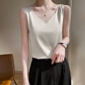 Miniatyrbillede 8 af 10: Dame tanktop damevest CHAMPAGNE L Champagne L