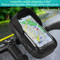 Miniatyrbillede 2 af 7: Cykel Mobiltelefon Taske Holder Cykel Telefon Mount Taske Mobil