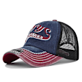 Pikkukuva 1 / 10: Kirjekirjonta Baseball-lippikset Distressed Haalistuneet Hatut NAVY navy