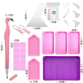 Miniatyrbillede 2 af 6: Diamond Painting Pen Kit Point Drill Pen HVID C C White C-C