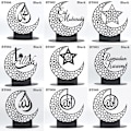 Miniatyrbillede 3 af 10: Eid Mubarak Dekor Ramadan Ornament SORT BT002 BT002 black BT002-BT002