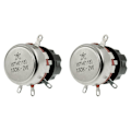 Miniatyrbillede 1 af 6: Potentiometer med Knop 150K Ohm 2STK 2STK 2pcs