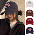 Miniatyrbillede 3 af 9: Broderi Baseball Caps Solhatte i bomuld SORT black