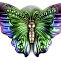 Miniatyrbilde 9 av 9: Butterfly Silikonform Harpiksformer Støpeform