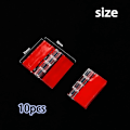 Miniatyrbillede 3 af 8: Akryl Hængsel Plast Hængsler 10 STK 10 STK 10PCS