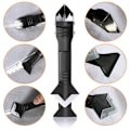 Miniatyrbild 7 av 7: Silikon tätningsverktyg Grout Scraper Kit 9PCS 9PCS 9pcs