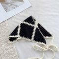 Pikkukuva 1 / 10: Kolmiopääpantapäähuivihattu MUSTA D D BLACK D-D