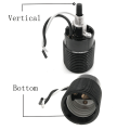 Pikkukuva 2 / 4: E26 Bakelite Fixture Socket Kierre lamppukanta kytkimellä 3pcs