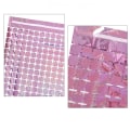 Pikkukuva 9 / 10: 2m Wall Tausta Verho Shimmer Square Taustat PUNAINEN red
